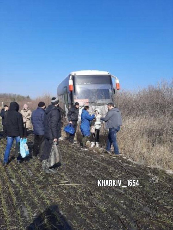 автобус, кювет, змиевской район