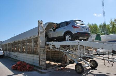 В харьковских поездах можно будет провезти автомобиль