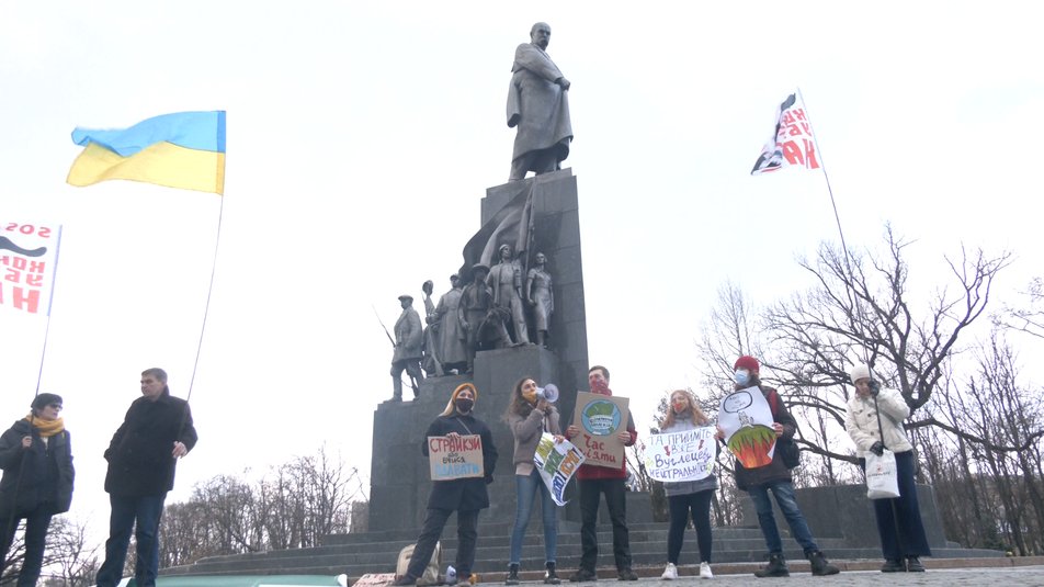 Харьковчане вышли на страйк