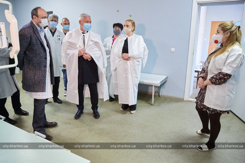 В Харькове открыли новое отделение для больных коронавирусом