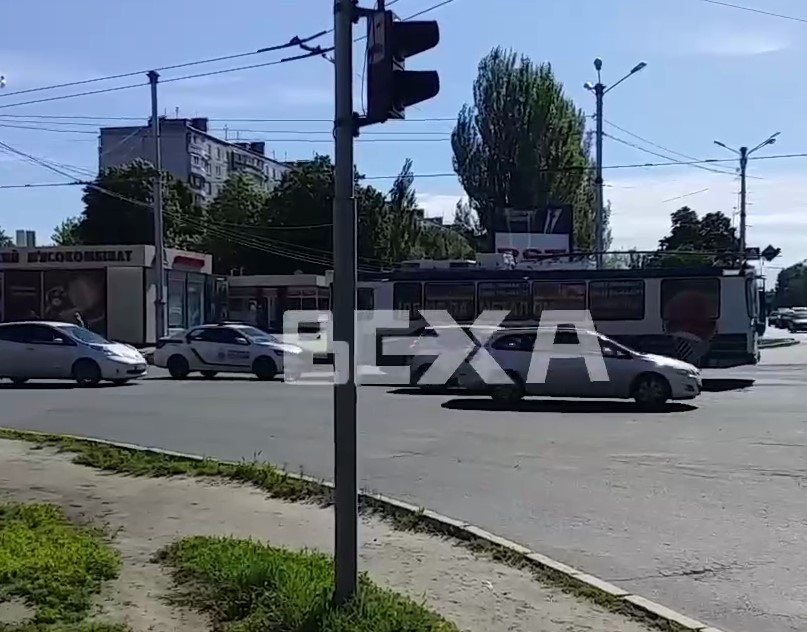 На Салтовке остановились троллейбусы (видео)