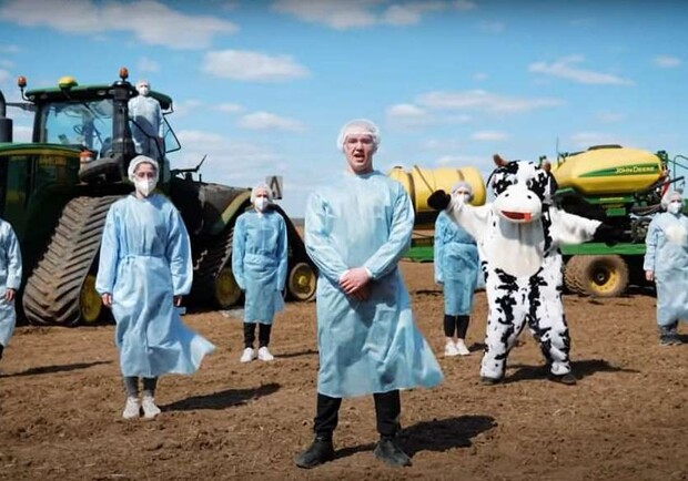 Харьковские фермеры спародировали песню Украины на Евровидении (видео)