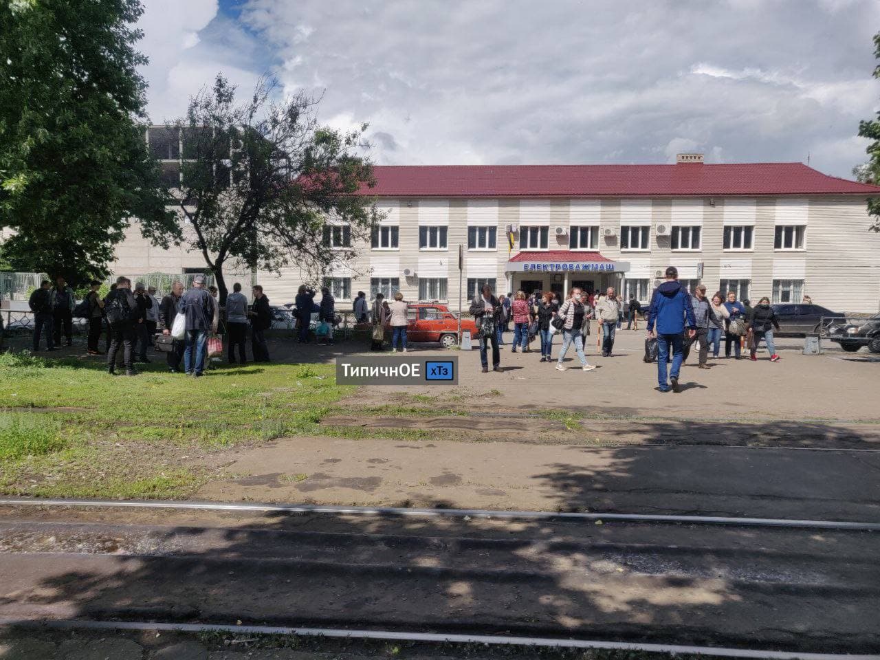 В Харькове эвакуируют завод "Электротяжмаш"