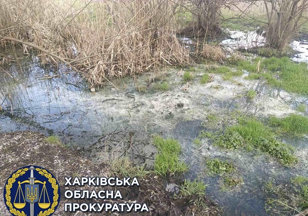 В Харьковской области колония сбрасывала сточные воды в реку