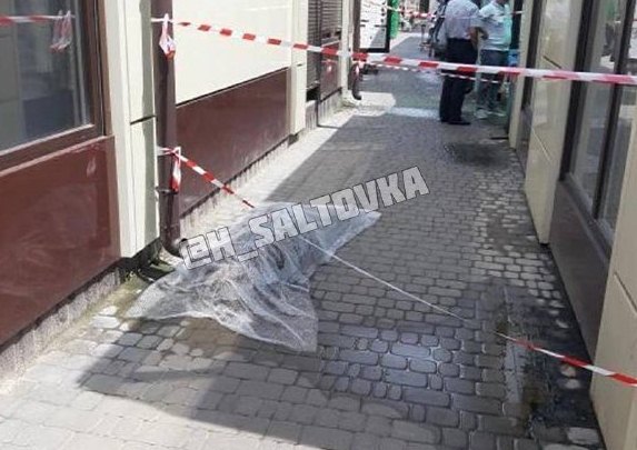 В Харькове на рынке лежит труп женщины