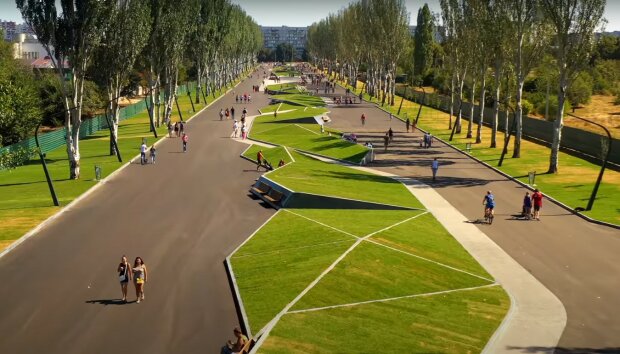 Парк Победы на Салтовке станет похож на сад Шевченко и стадион "Металлист"
