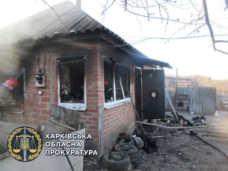 Под Харьковом мужчина сжег дом бывшей жены