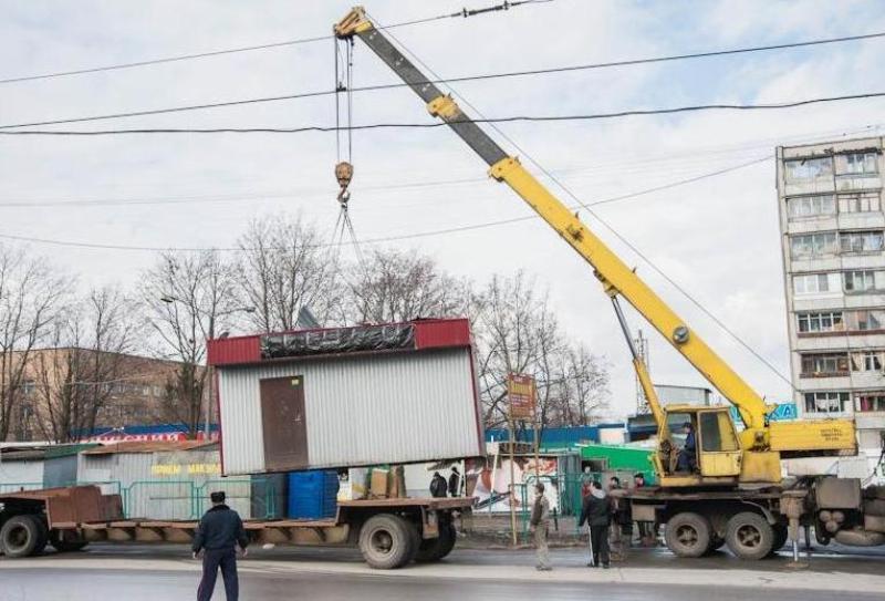 В Харькове снесли 160 киосков