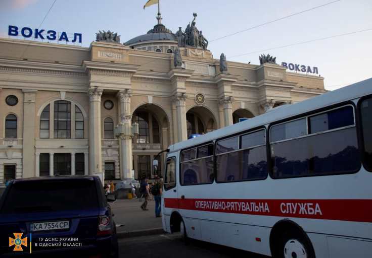 Харьковчан спасали на лодке в Одессе