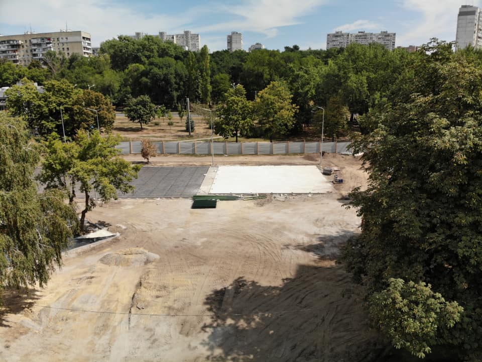 Зона отдыха и развлечений. На Клочковской скоро будет новый сквер