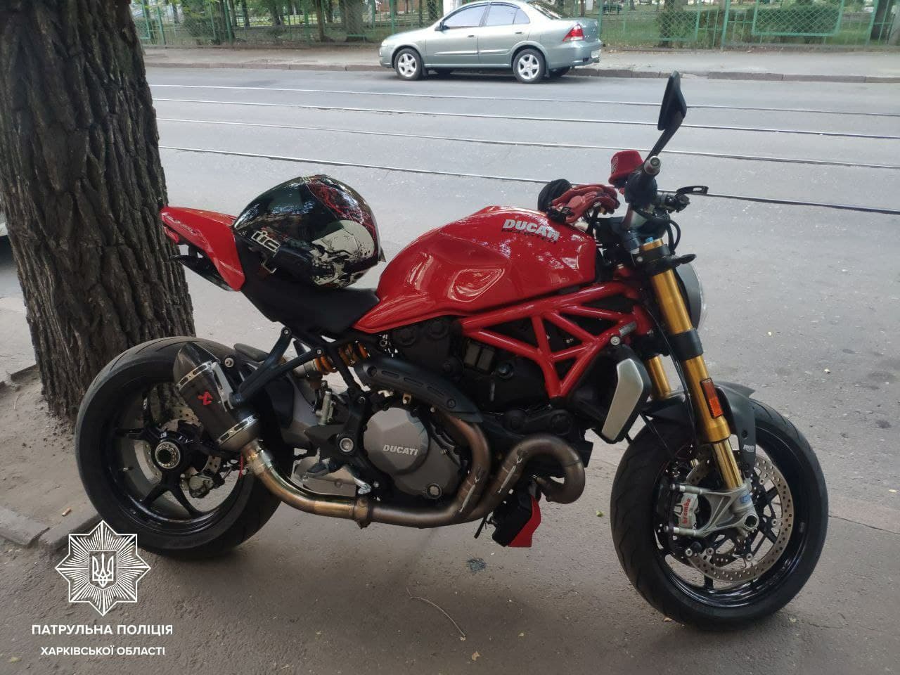 В Харькове нашли два мотоцикла, угнанных в Италии