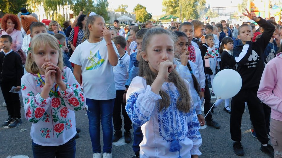 В Валках насвистели на рекорд Украины