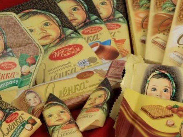 В Харькове торговали российскими конфетами. Продавец оштрафован, конфеты сняли с продажи (фото)