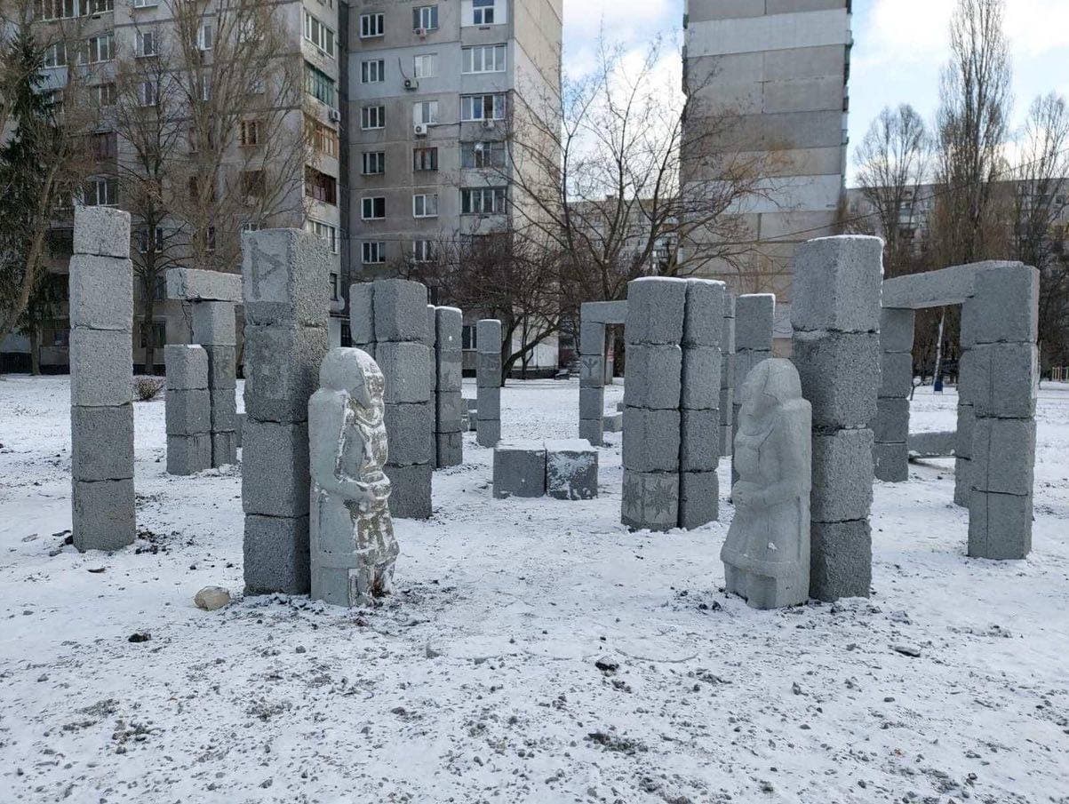 В Харькове появился свой Стоунхендж