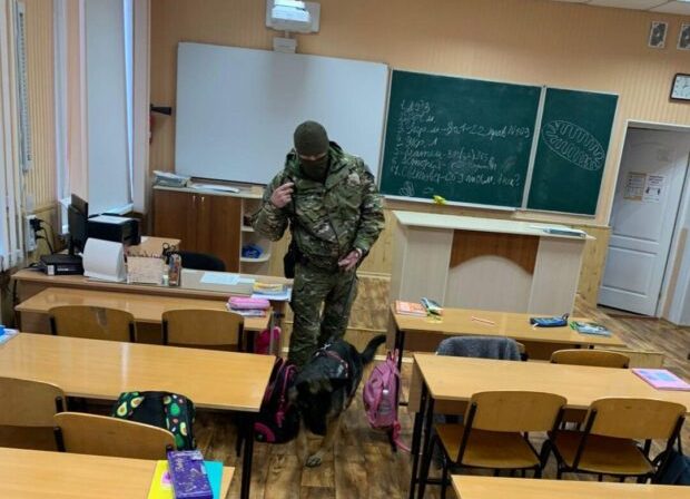 Школы Харькова работали, несмотря на сообщения о минировании