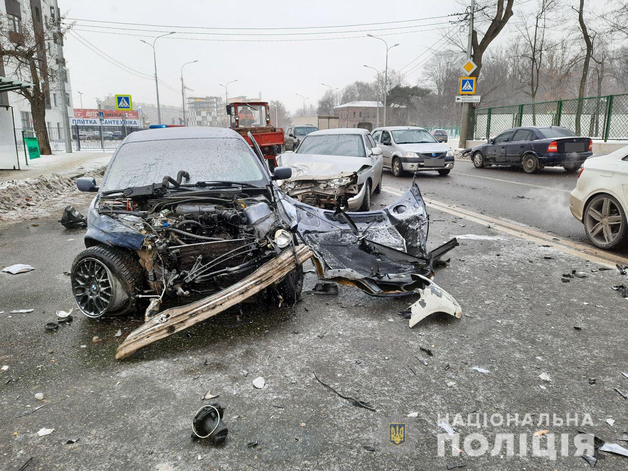 ДТП на Клочковской: за рулем была работник полиции, пострадали три человека