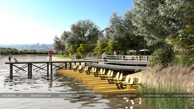 Дендропарк, гребной канал и дорожки для бега: как будет выглядеть Журавлевский гидропарк