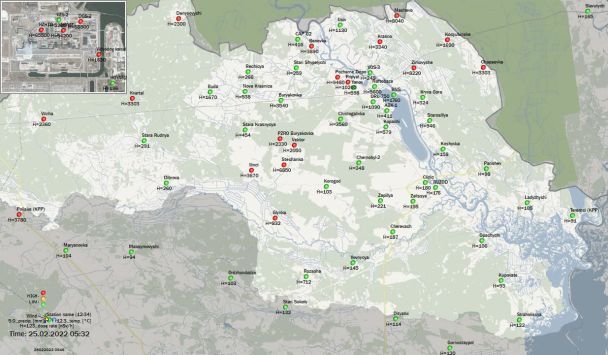В Чернобыльской зоне, где находятся российские оккупанты, повысился уровень радиации