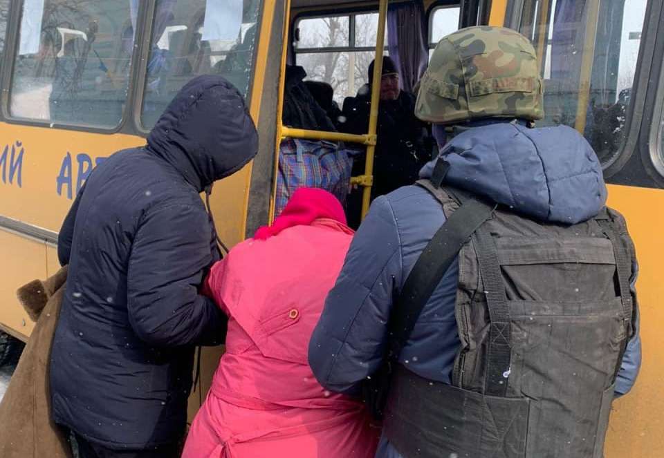 По Изюму был нанесен удар во время эвакуации