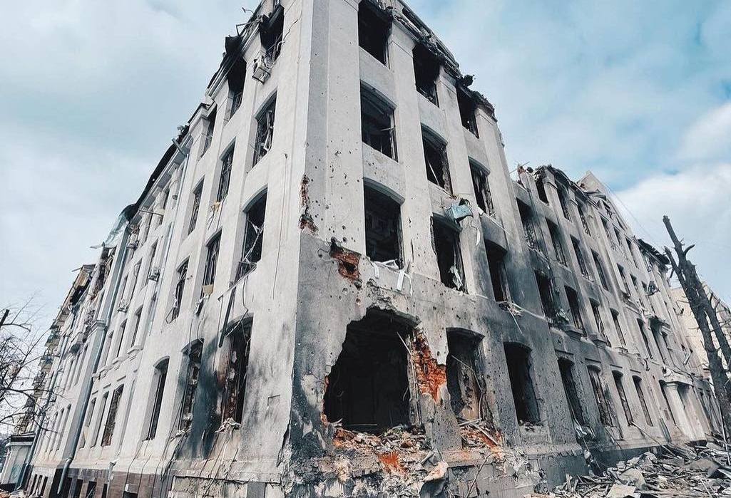 Shelling of Kharkov. Two rockets were fired in the center
