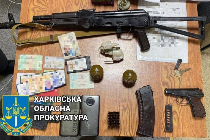 В Харькове поймали водителя, который перевозил оружие