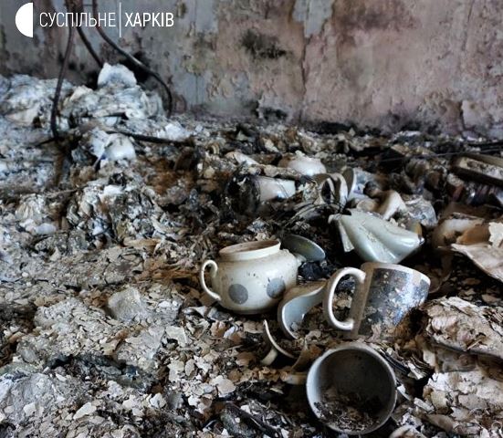 Руины вместо квартиры: в Харькове добрались до жилья погибшего от российских обстрелов узника концлагерей (фото)