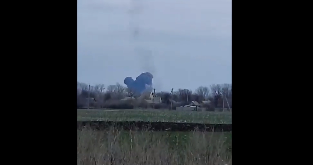 Под Харьковом подбили российский самолет (видео, радиоперехват)