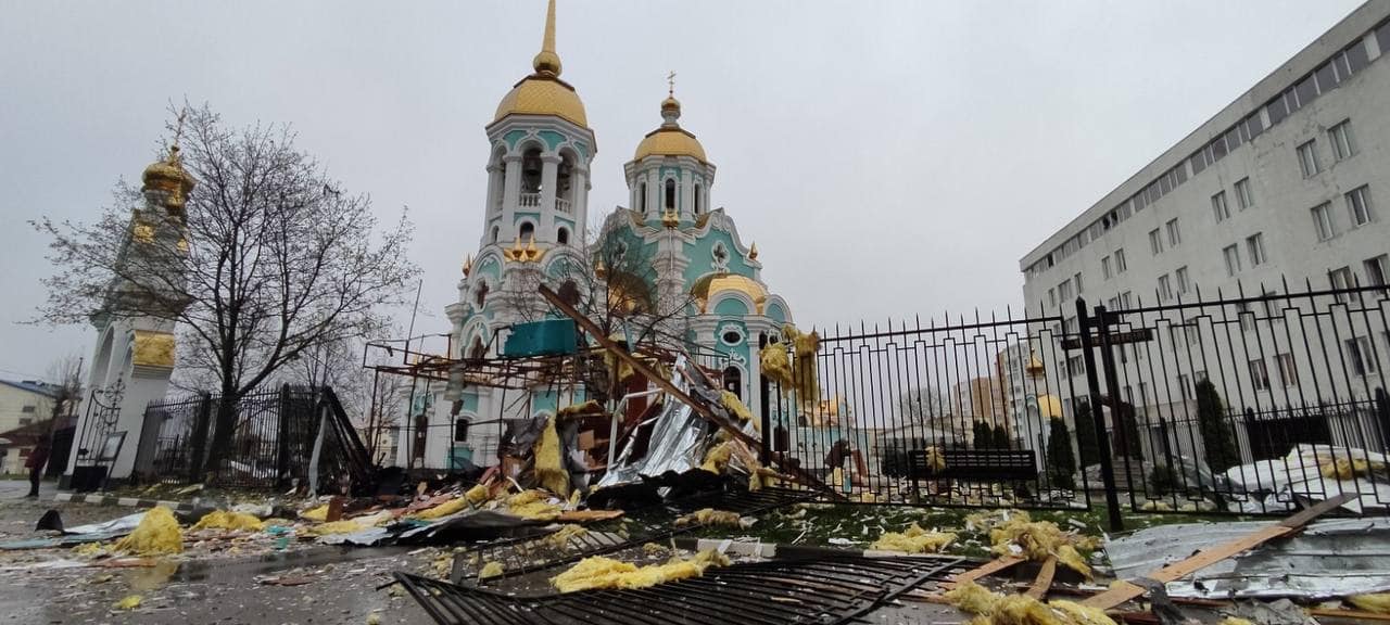 В Вербное воскресенье в Харькове был обстрелян храм