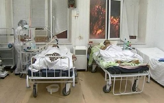 В Харькове под обстрел попал военный госпиталь