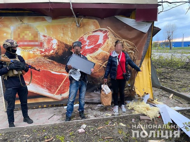 В Харькове задержали мародеров с техникой