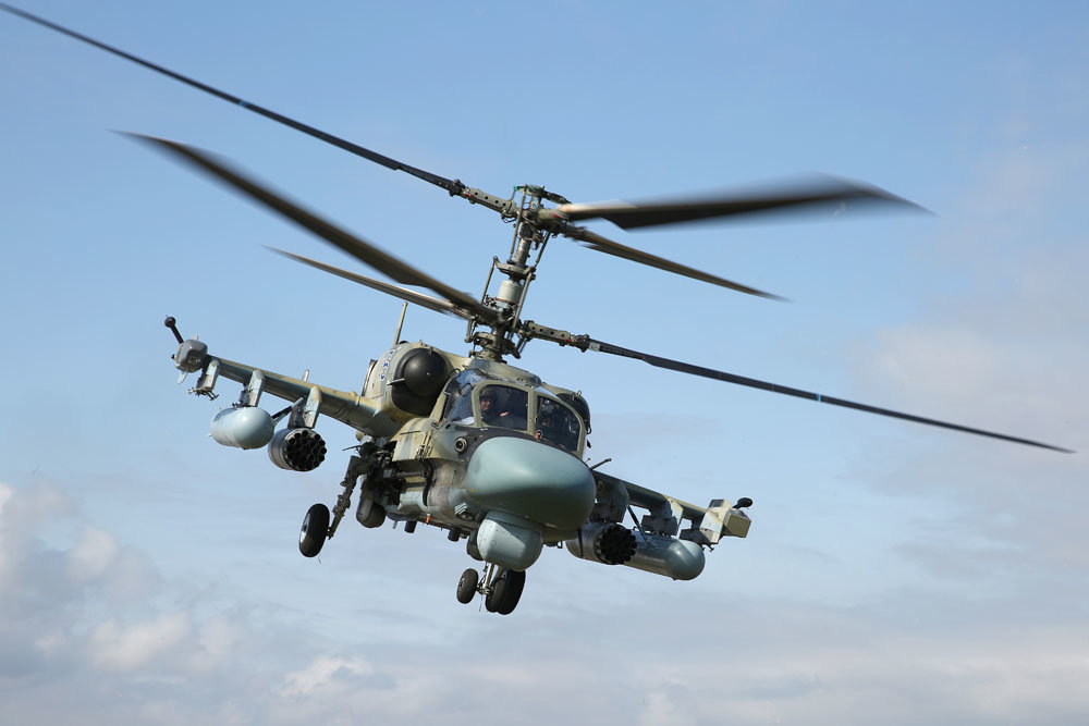 В Харьковской области сбит российский вертолет "Аллигатор"