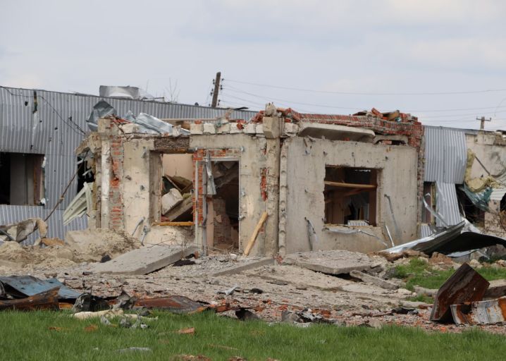 Дергачевский район - под постоянными обстрелами: вчера погибли два человека