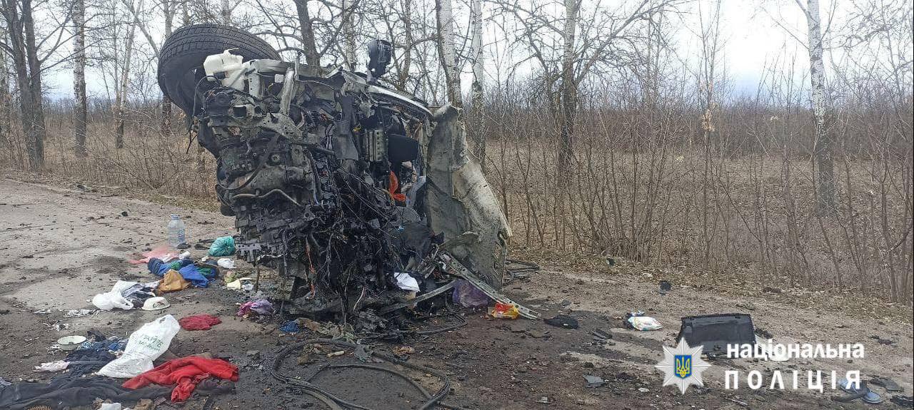 Под Харьковом расстреляли автомобиль с трехлетним ребенком