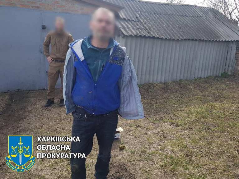 Мародер угрожал полиции гранатой в пригороде Харькова