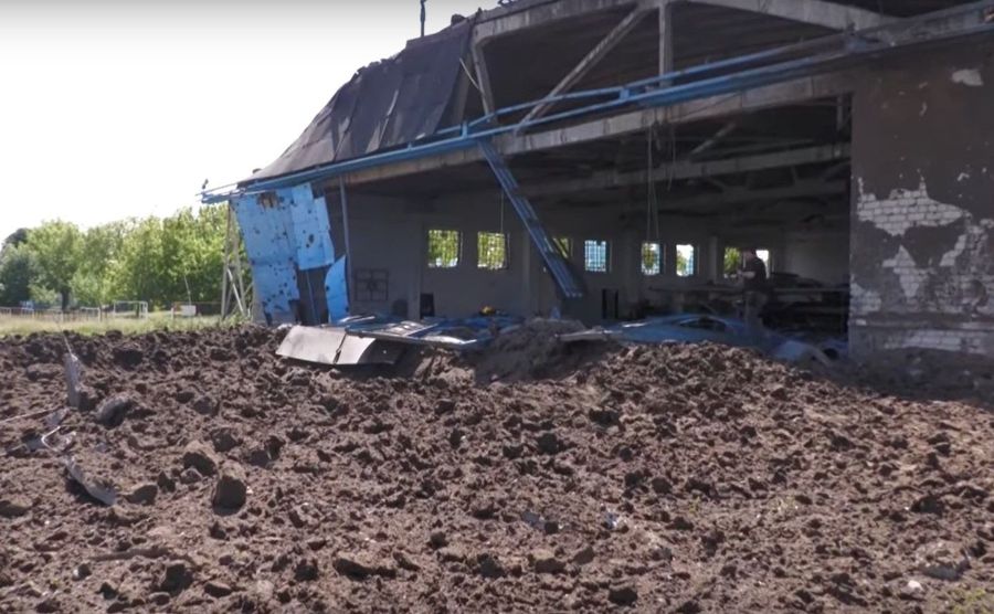 Аэродром и аэроклуб в Коротиче подверглись ракетным ударам: видео последствий