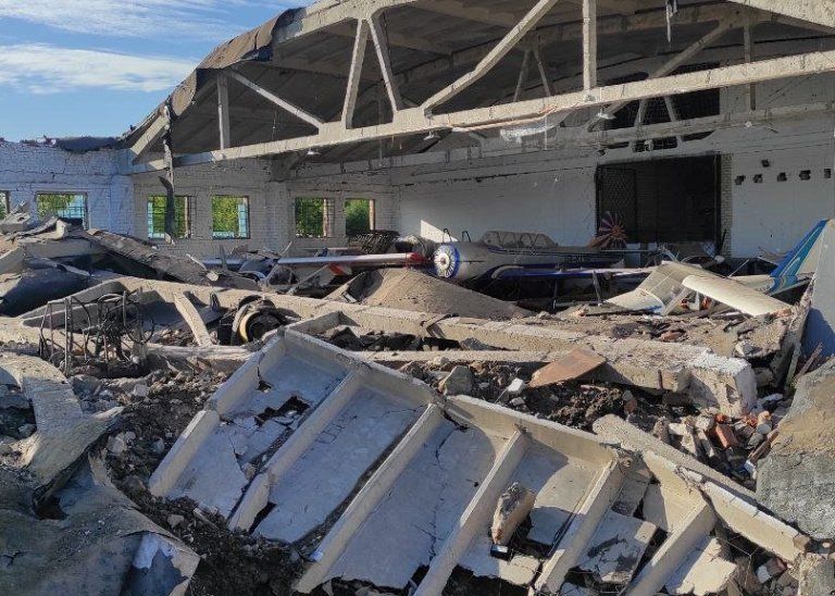 По аэродрому в Коротиче второй день подряд нанесены ракетные удары: ангары и самолеты - уничтожены (фото)