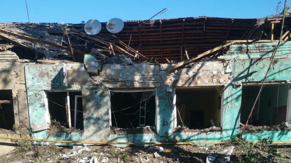 Войск РФ сбросили авиабомбу на село в Харьковской области
