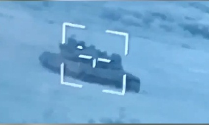 Под Изюмом "Стугной" уничтожены танки оккупантов (видео)