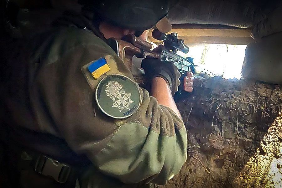Как работают снайперы в Харьковской области