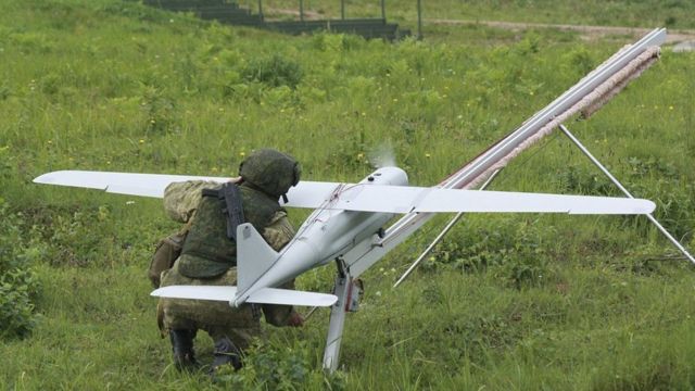 Российские войска вели разведку беспилотниками над Харьковской областью