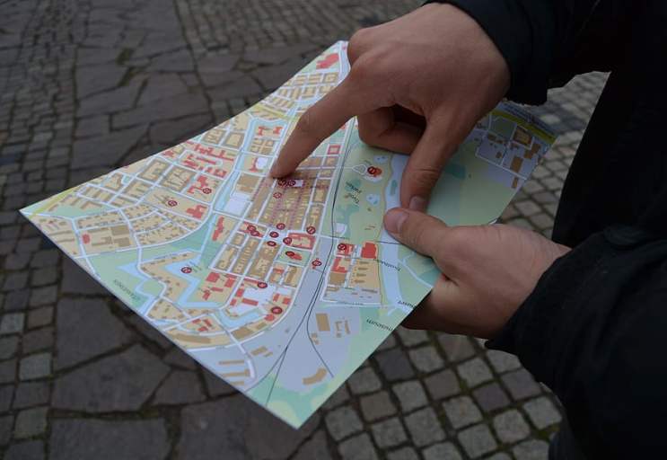 В Харькове у нарушителя комендантского часа нашли карту, где были обозначены админздания
