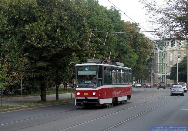 В Харькове два трамвая изменят маршруты