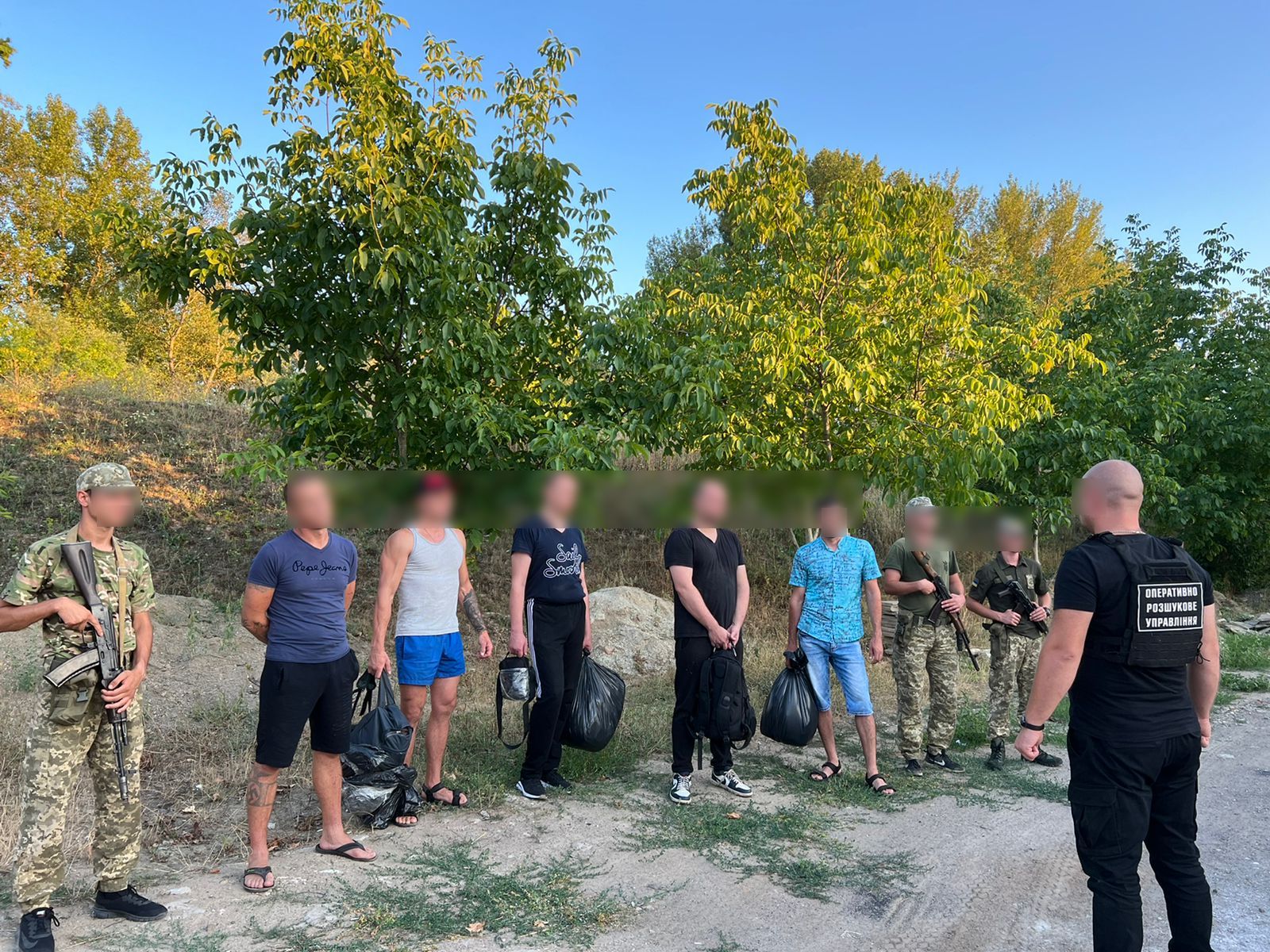 Четверо харьковчан хотели попасть в Венгрию вплавь