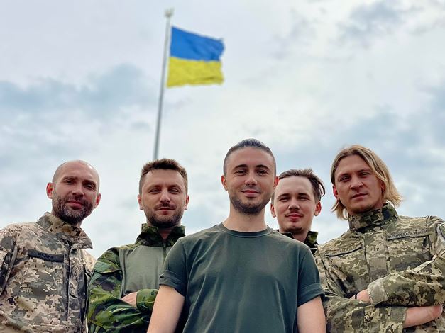 Лидер украинской группы воевал на Харьковском фронте