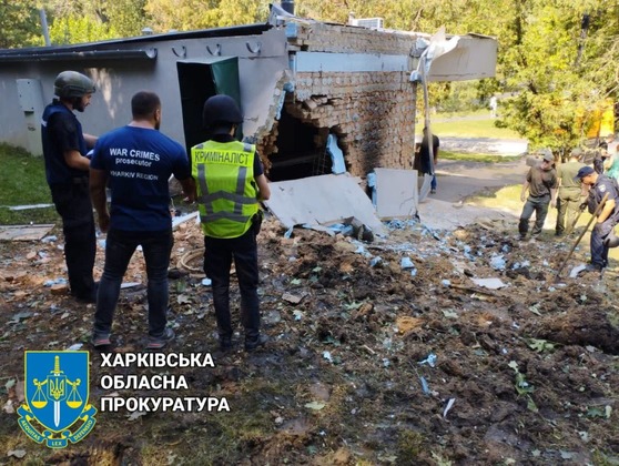Утренний обстрел центра Харькова: фото с места событий