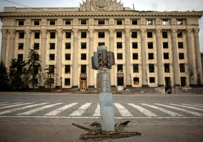 В Харькове поймали мужчину, который снимал на видео админздания