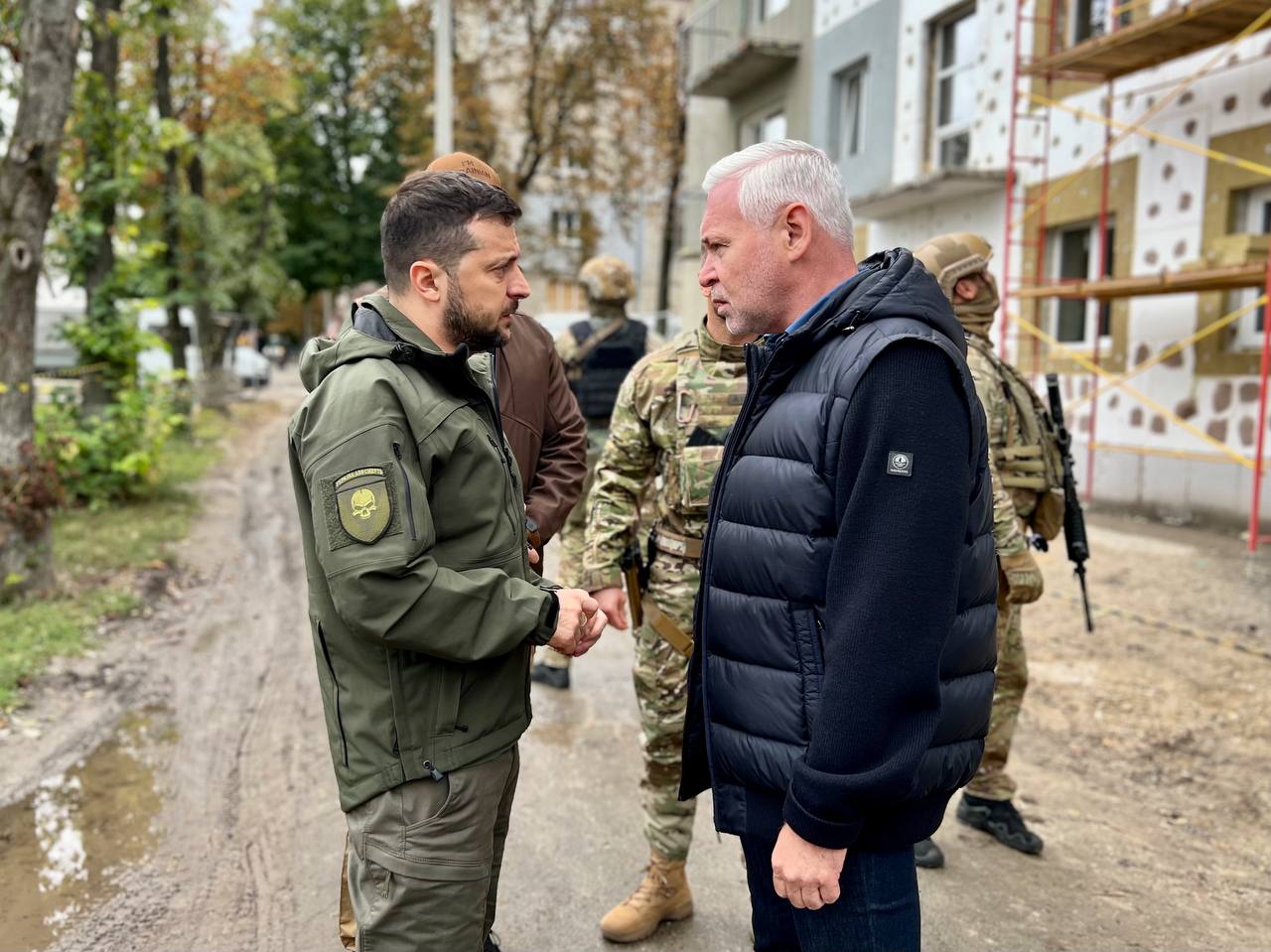 Зеленский приехал в Харьков