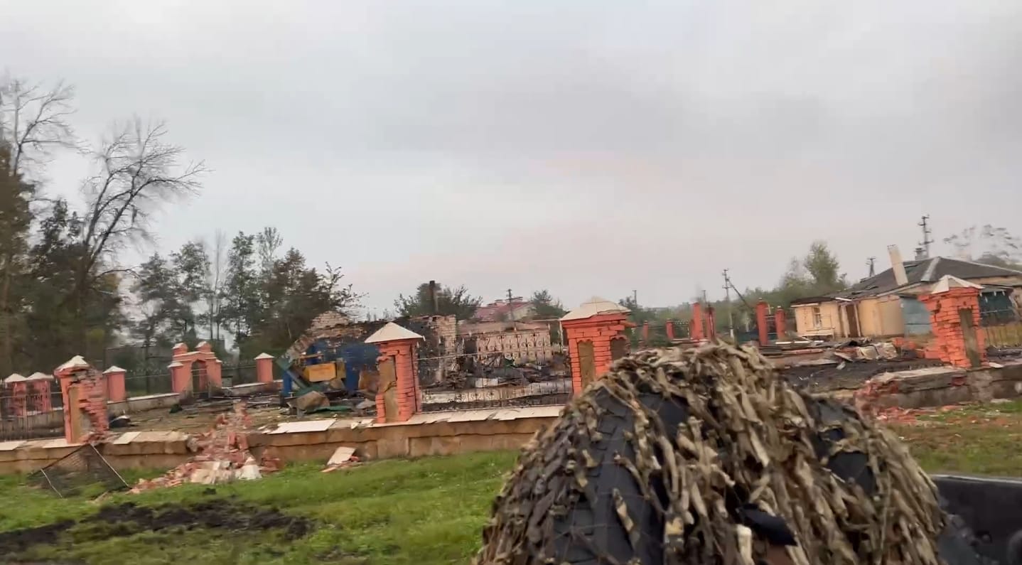 В Харьковской области уничтожена старинная церковь (фото)