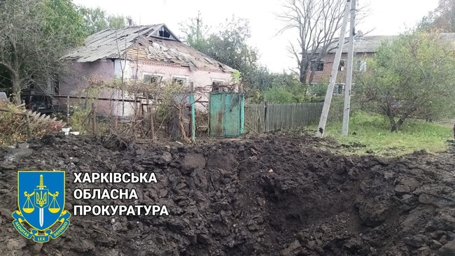 РФ продовжує бити ракетами звільнені території Харківської області