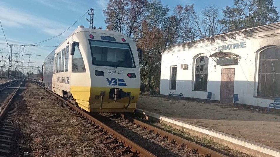 На север  Харьковской области снова ходят поезда